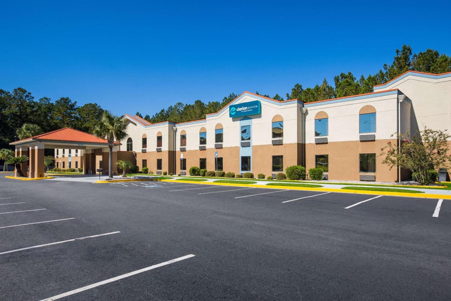 Clarion Pointe Hinesville near Fort Stewart featured exterior or lobby in Hinesville, GA — similar hotel
