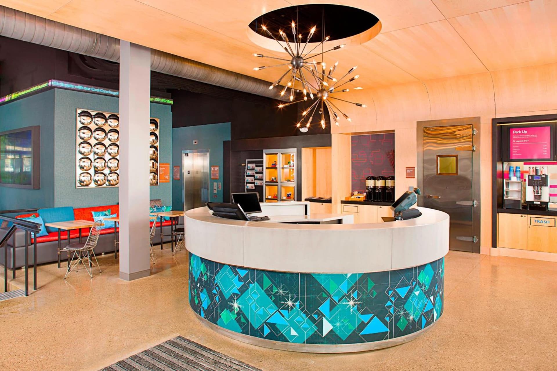 Aloft by Marriott Cleveland Beachwood interior in Beachwood, OH — gallery photo 2