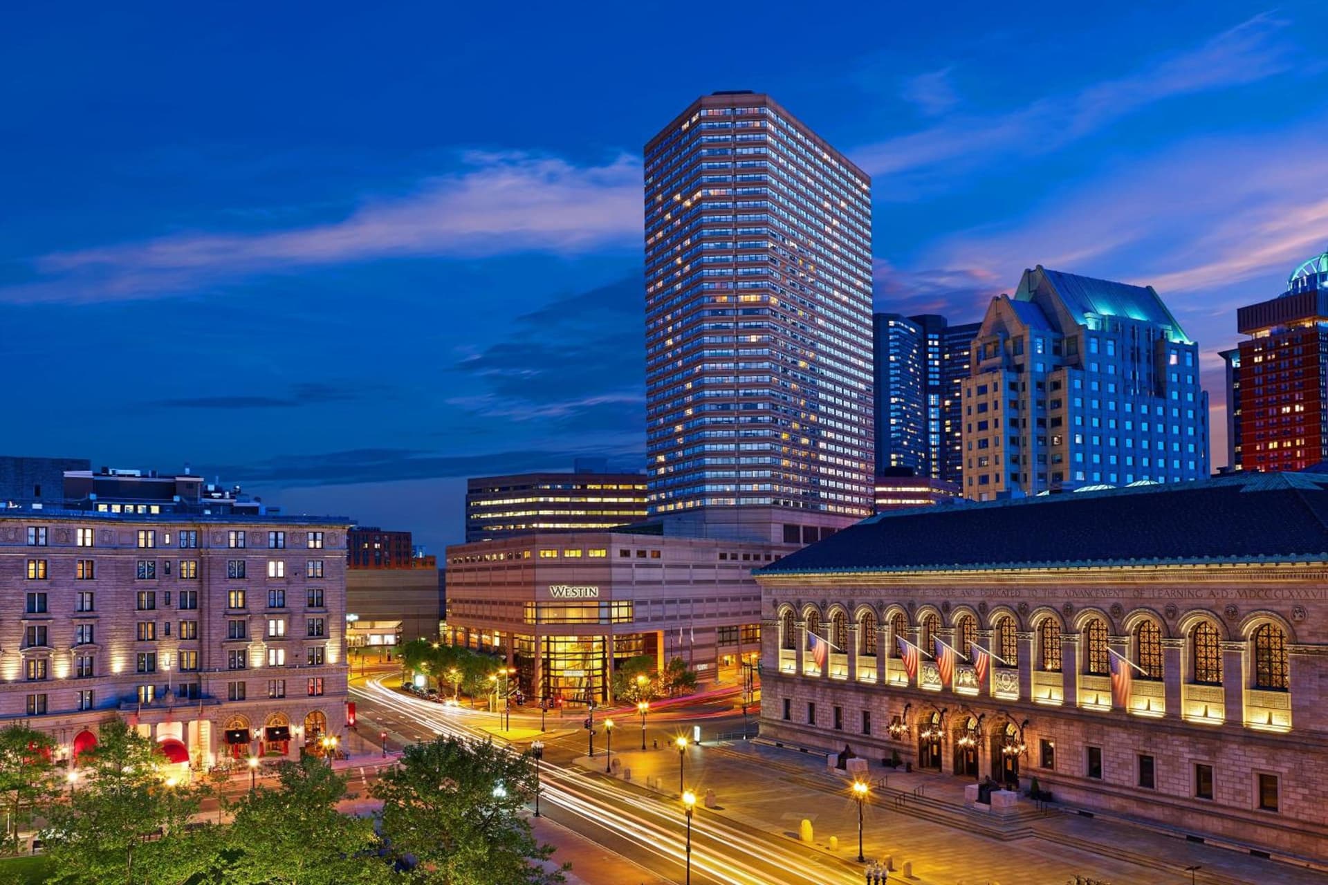 The Westin Copley Place, Boston exterior or lobby in Boston, MA — main listing photo