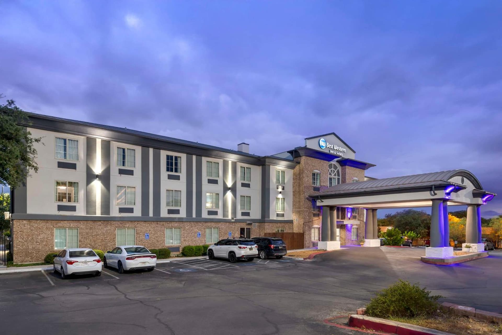 Best Western Medical Center North Inn & Suites Near Six Flags exterior or lobby in San Antonio, TX — main listing photo