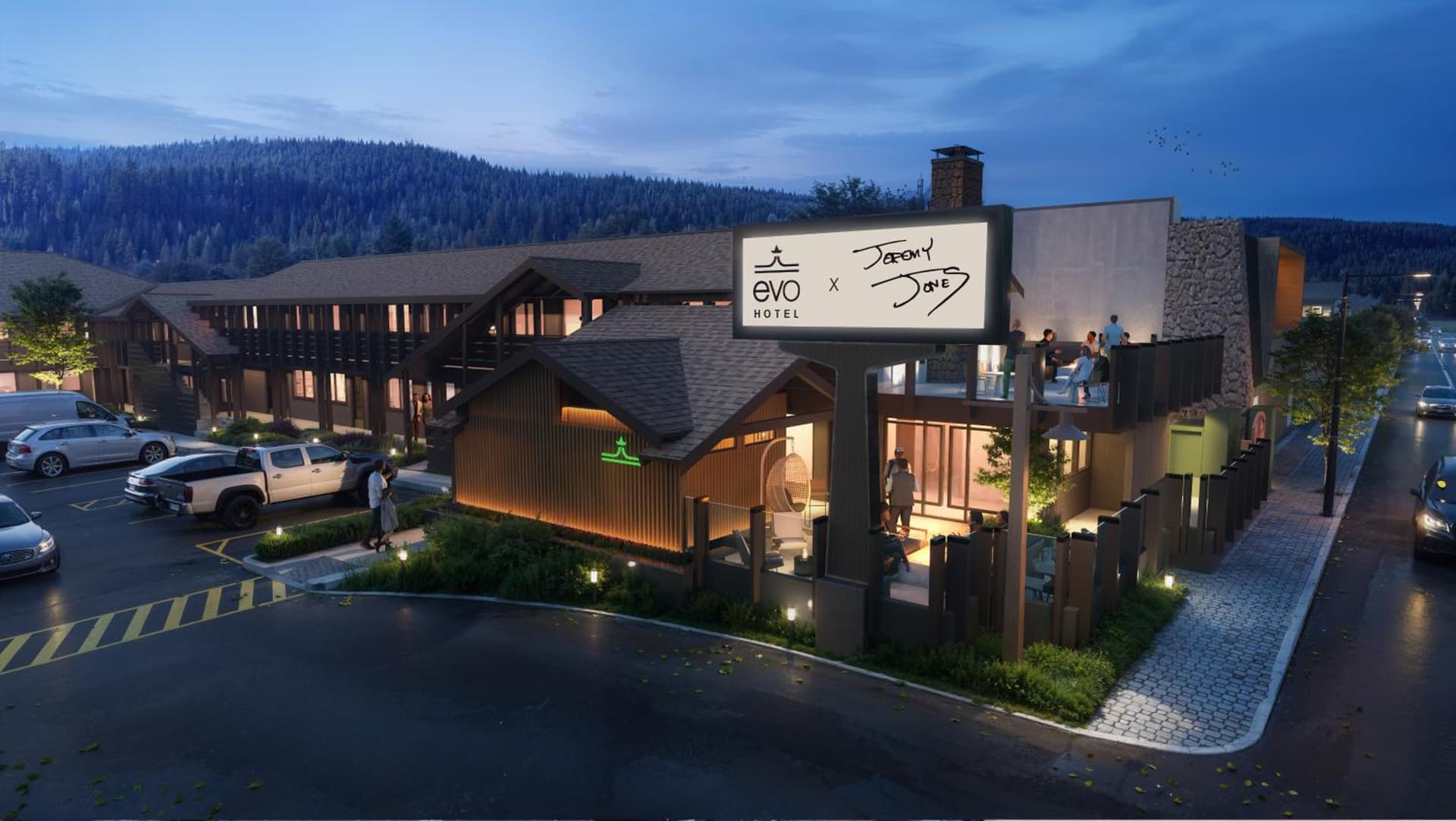 evo Hotel Tahoe City interior in Tahoe City, CA — gallery photo 2