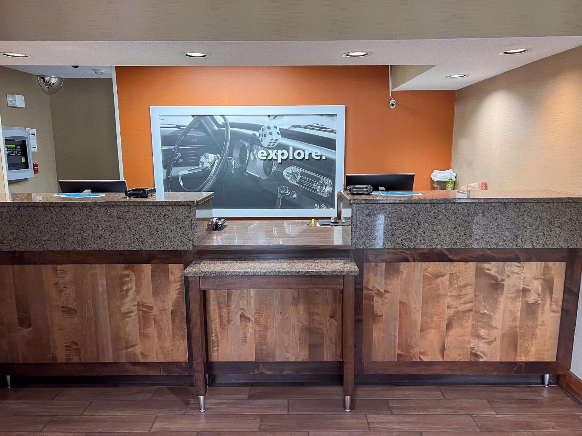 Clarion Pointe Cherokee interior in Cherokee, NC — gallery photo 2