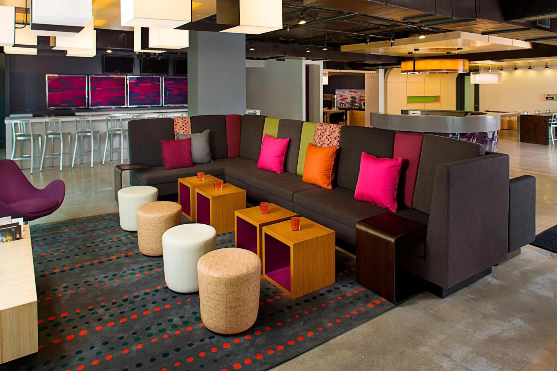 Aloft Miami Brickell interior in Miami, FL — gallery photo 2