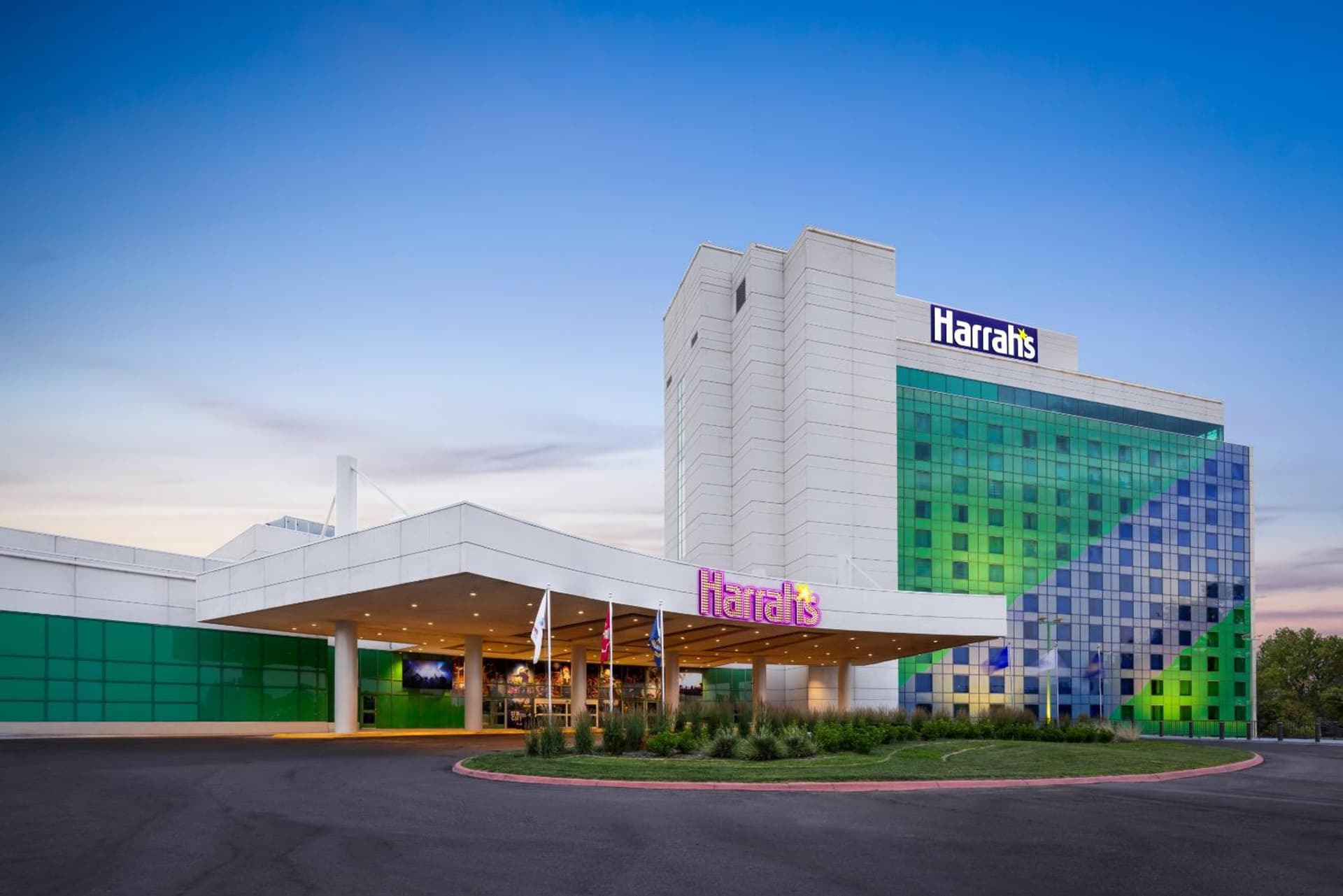 Harrah's Council Bluffs, A Caesars Destination exterior or lobby in Council Bluffs, IA — main listing photo