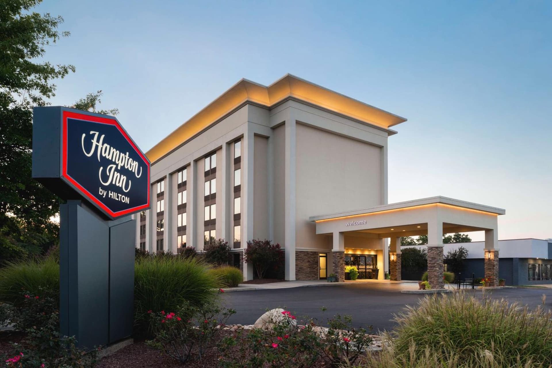 Hampton Inn Charlottesville exterior or lobby in Charlottesville, VA — main listing photo