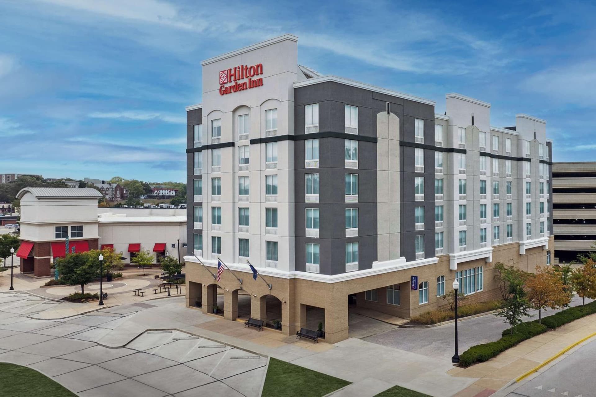 Hilton Garden Inn West Lafayette Wabash Landing featured exterior or lobby in Lafayette, IN — similar hotel
