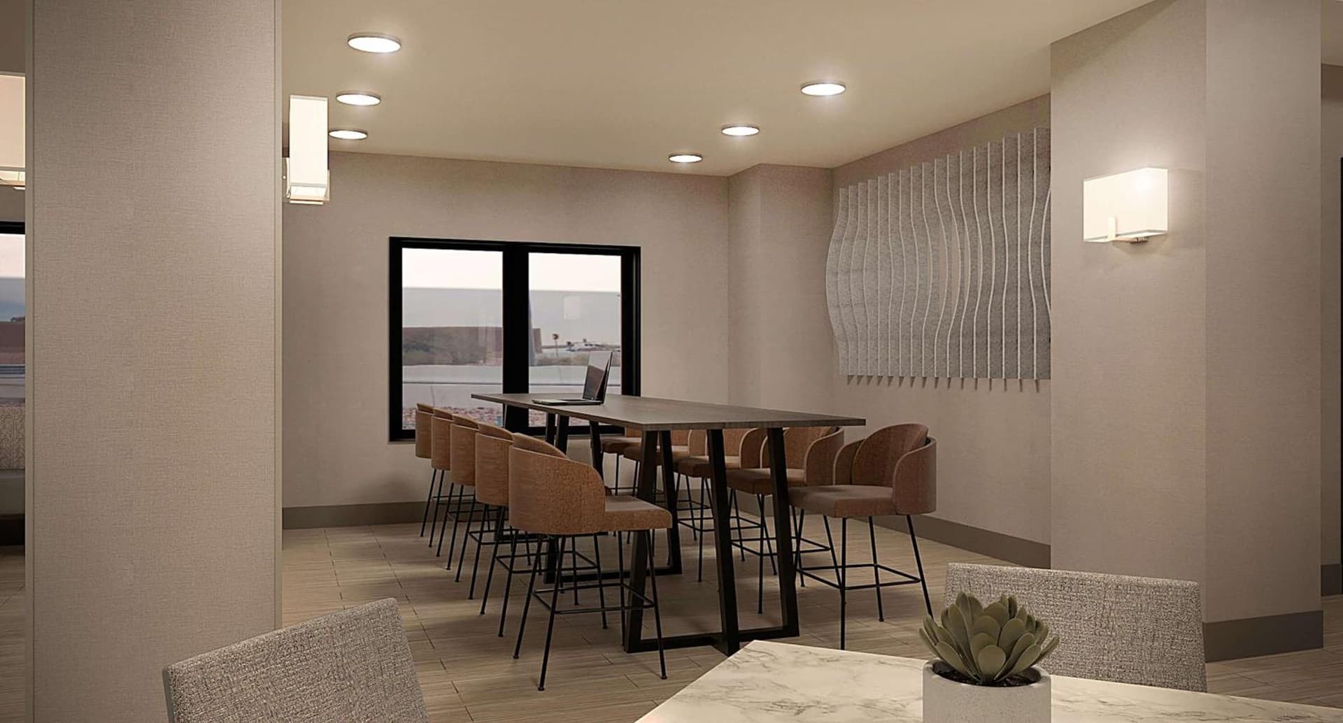 DoubleTree by Hilton Las Vegas Airport featured exterior or lobby in Las Vegas, NV — similar hotel