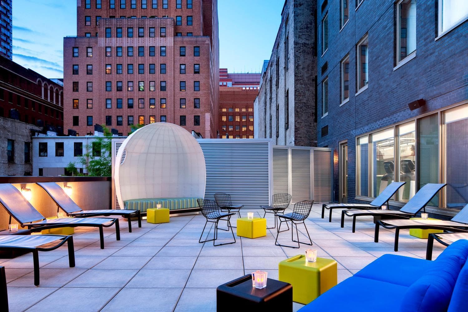 Aloft by Marriott New York Brooklyn property views in Brooklyn, NY — gallery photo 3