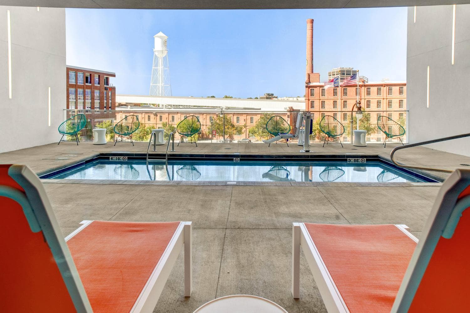Aloft by Marriott Durham Downtown property views in Durham, NC — gallery photo 3