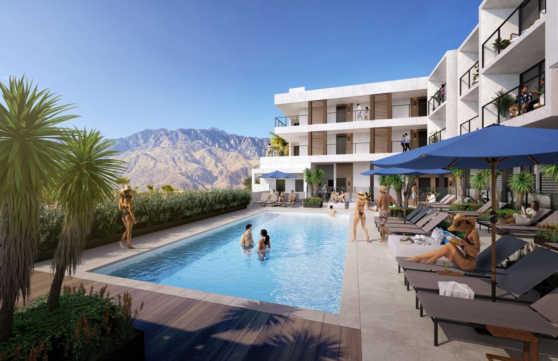 Thompson Palm Springs, By Hyatt property views in Palm Springs, CA — gallery photo 3