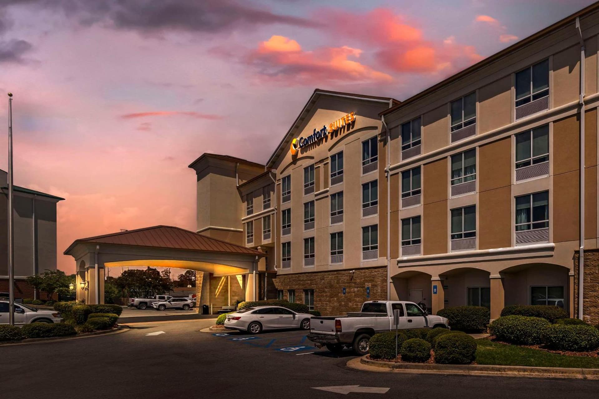 Comfort Suites Valdosta Mall Area property views in Valdosta, GA — gallery photo 3