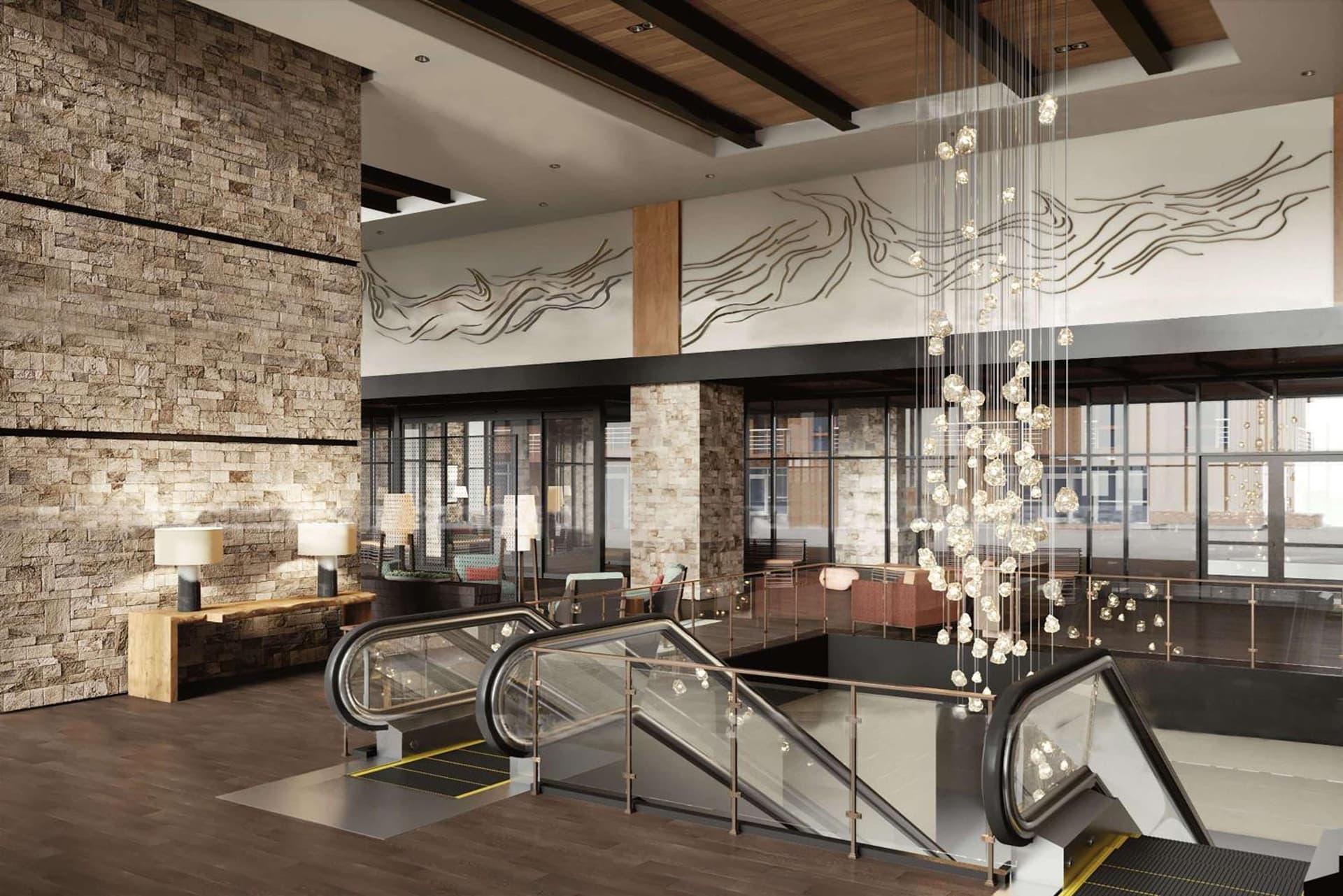 Grand Hyatt Deer Valley interior in Park City, UT — gallery photo 2
