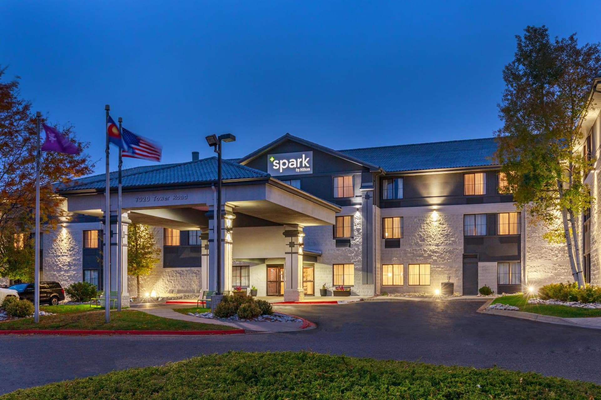 Spark by Hilton Denver International Airport featured exterior or lobby in Denver, CO — similar hotel