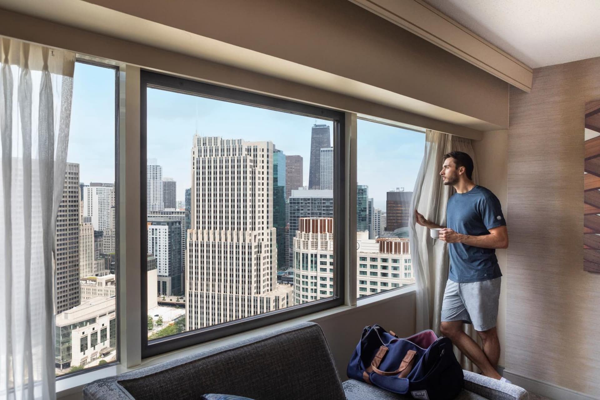 Swissotel Chicago property views in Chicago, IL — gallery photo 3