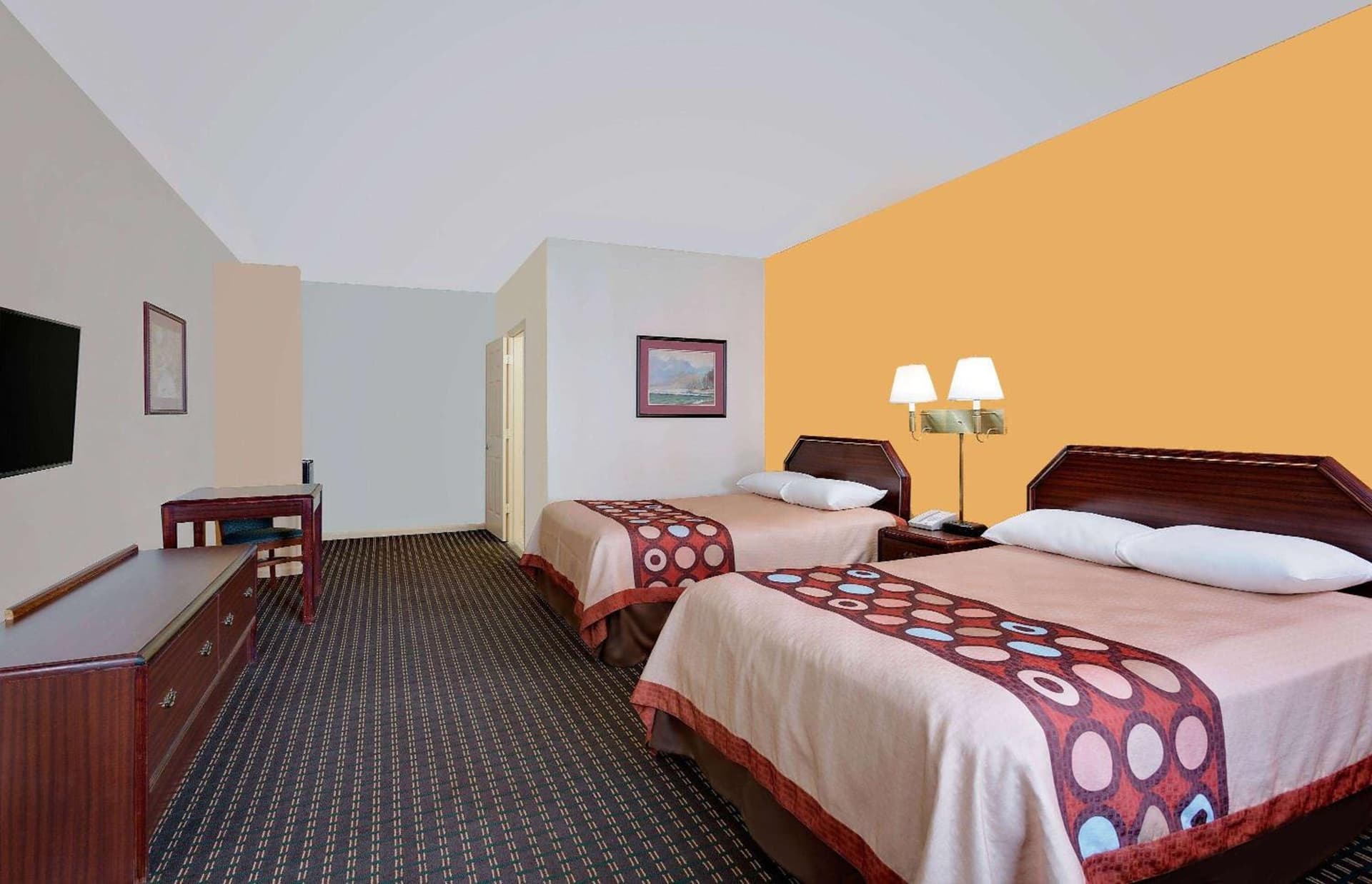 Super 8 by Wyndham Hillsville property views in Hillsville, VA — gallery photo 3