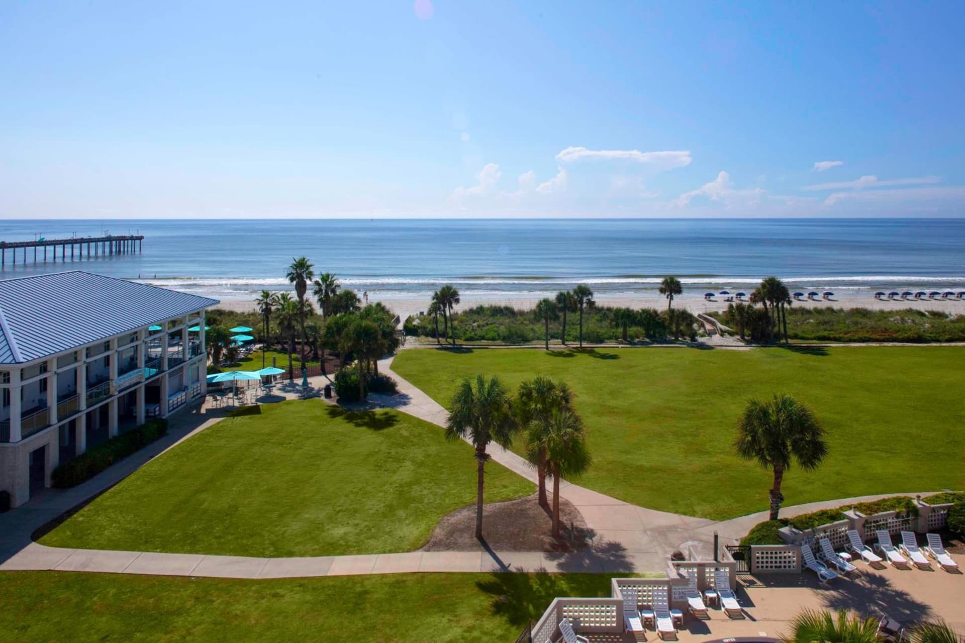DoubleTree Resort by Hilton Myrtle Beach Oceanfront property views in Myrtle Beach, SC — gallery photo 3