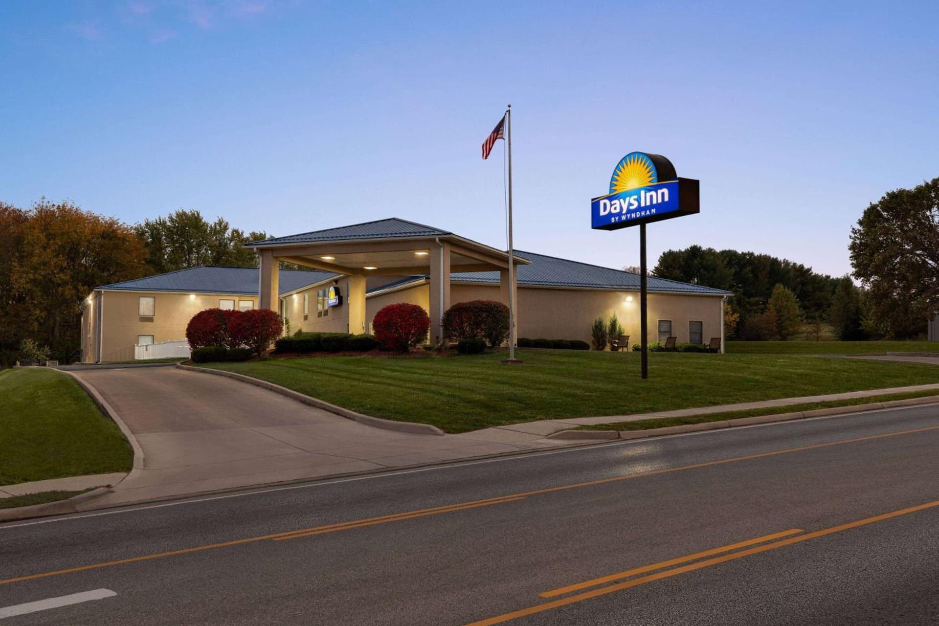 Days Inn by Wyndham Hillsboro featured exterior or lobby in Hillsboro, OH — similar hotel