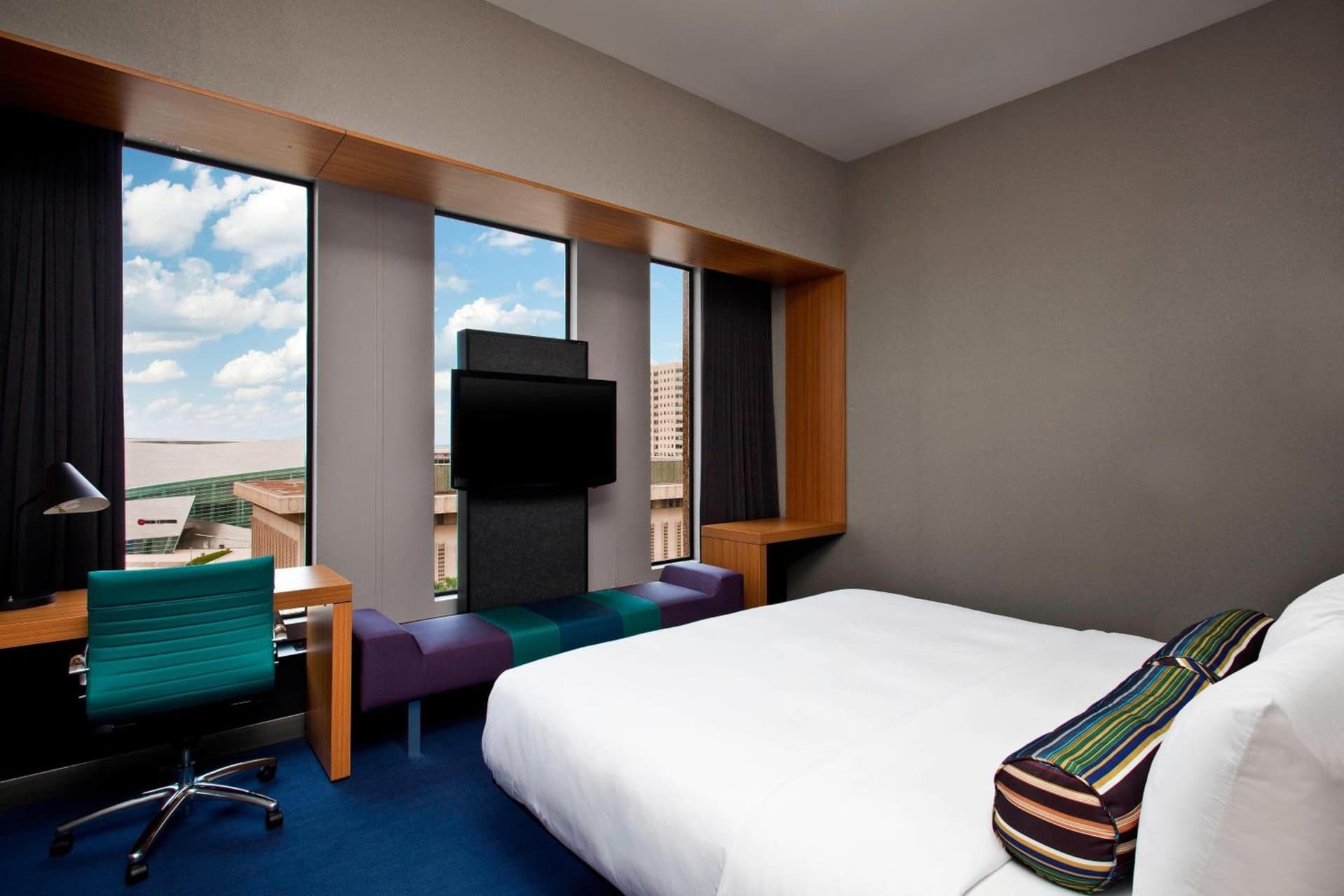 Aloft by Marriott Tulsa Downtown property views in Tulsa, OK — gallery photo 3