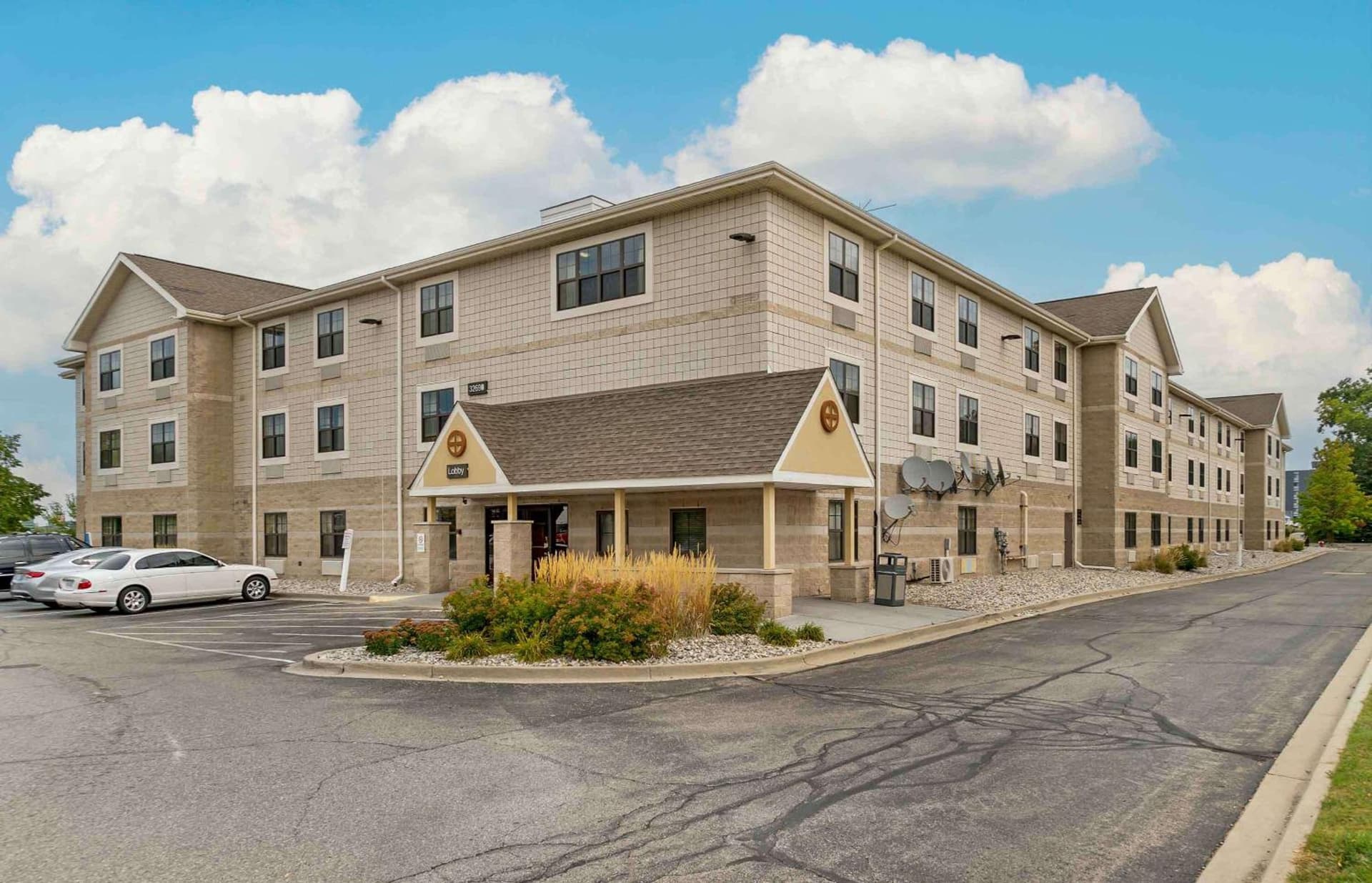 Extended Stay America Suites - Detroit - Madison Heights featured exterior or lobby in Madison Heights, MI — similar hotel