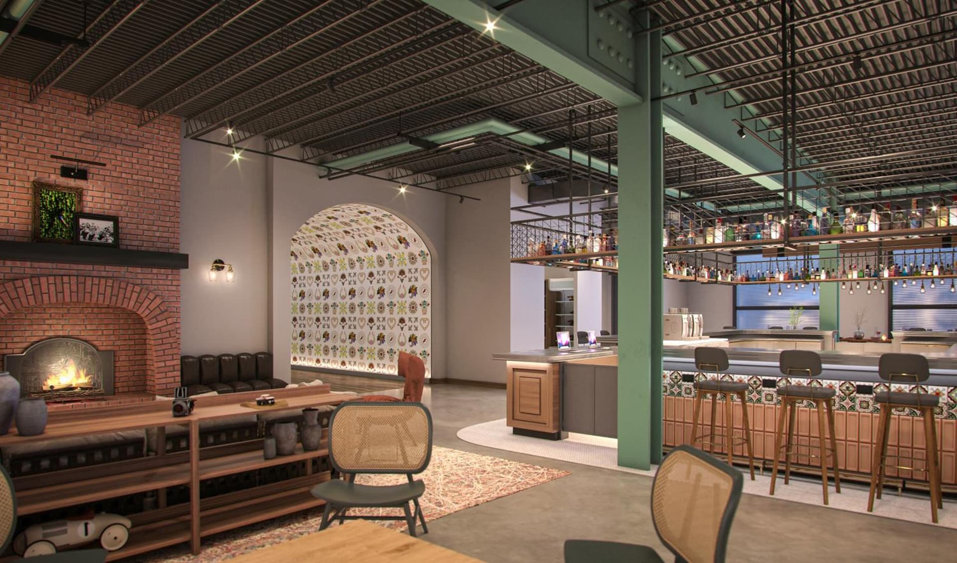 Moxy Cincinnati Downtown interior in Cincinnati, OH — gallery photo 2