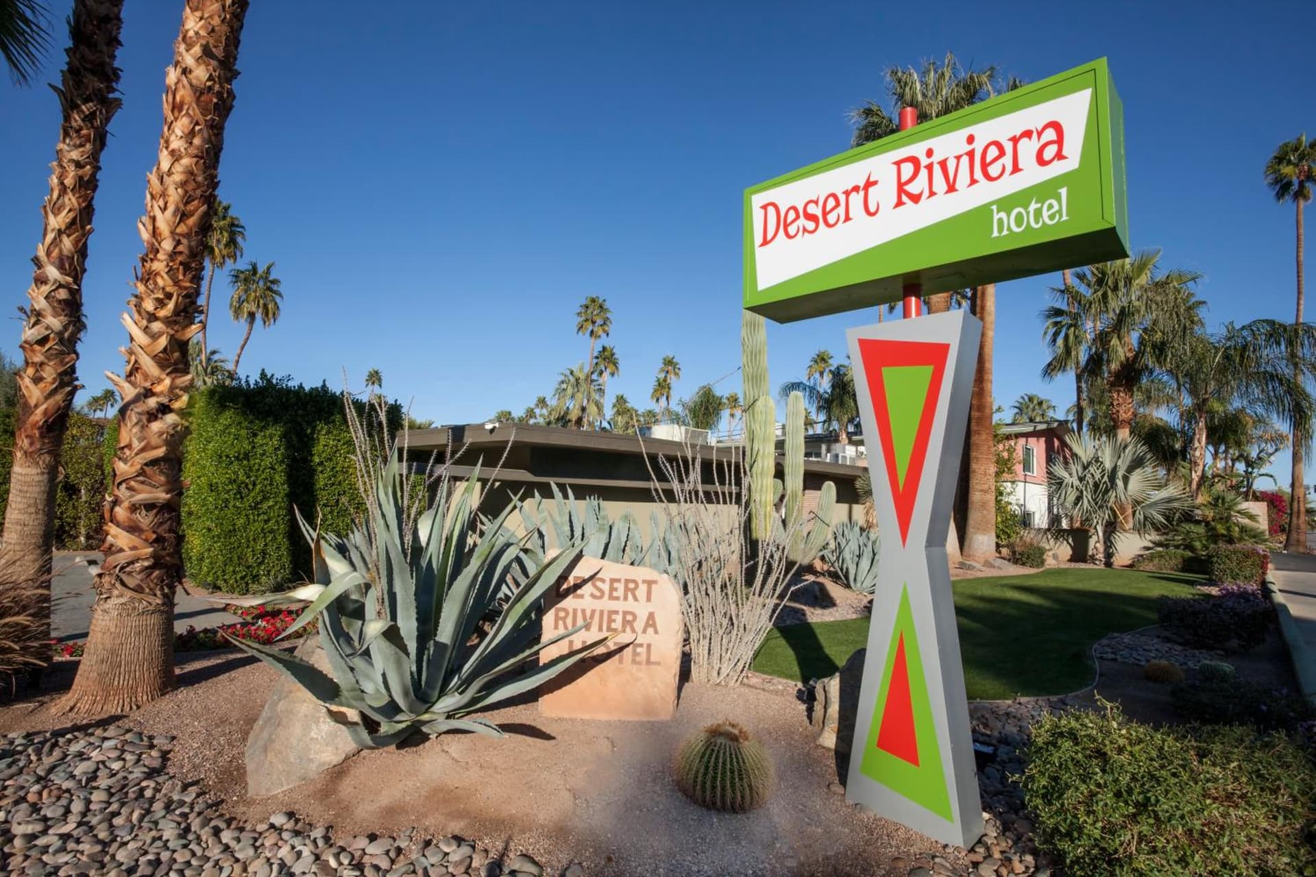 Desert Riviera Hotel - A Town & Desert Boutique Hotel featured exterior or lobby in Palm Springs, CA — similar hotel