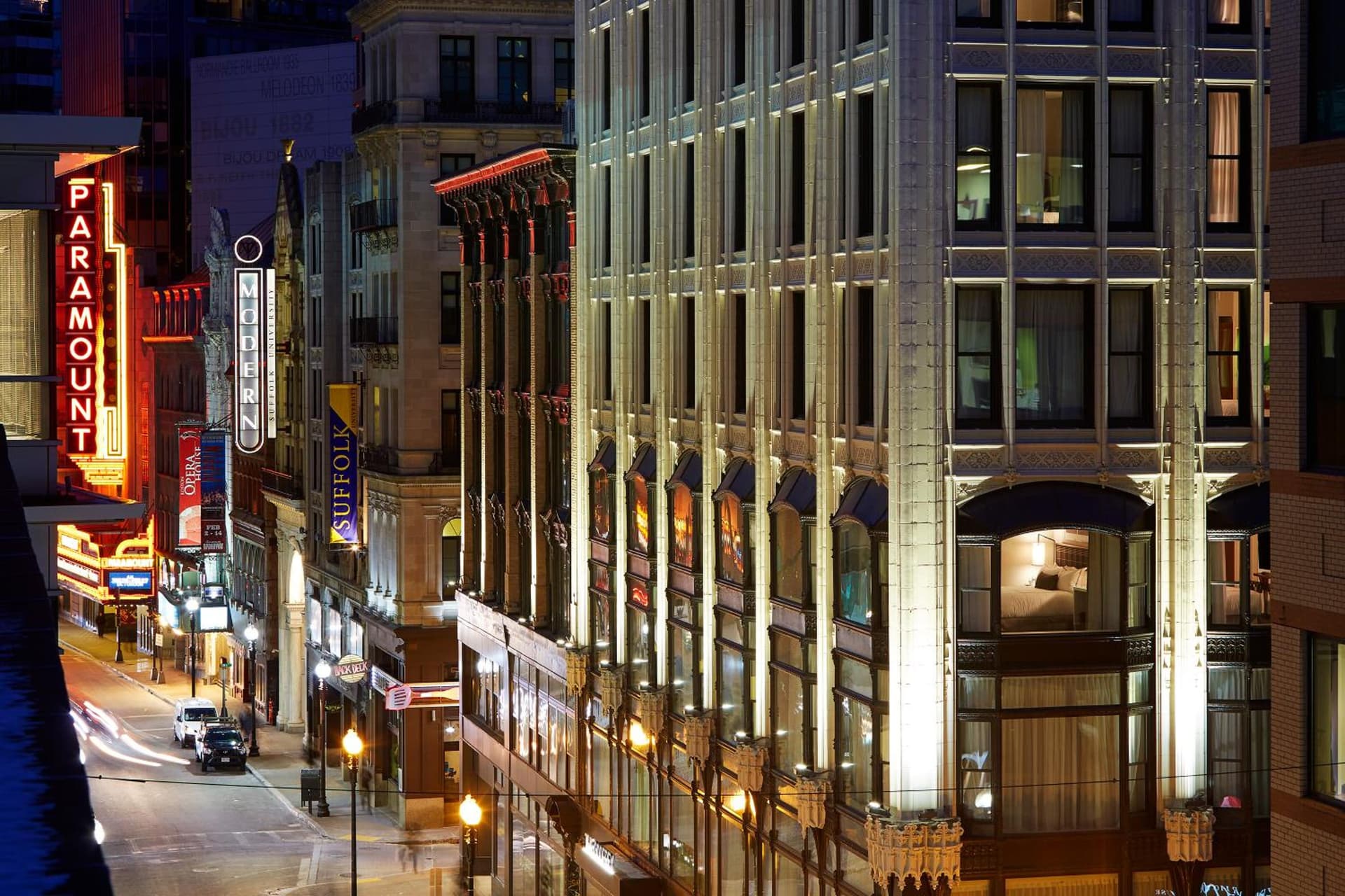 The Godfrey Hotel Boston exterior or lobby in Boston, MA — main listing photo