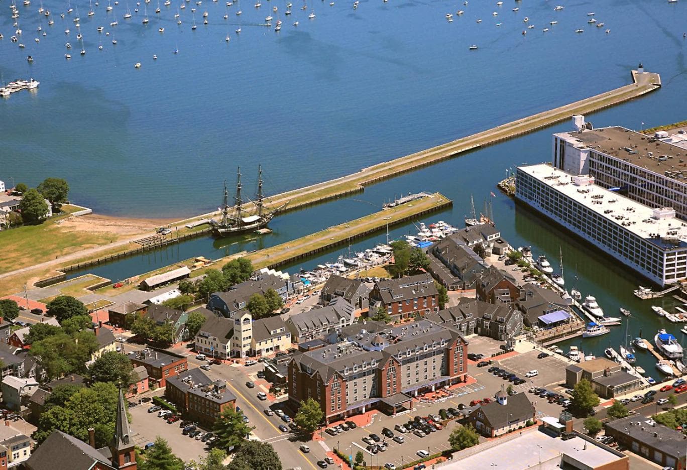 Salem Waterfront Hotel & Suites property views in Salem, MA — gallery photo 3