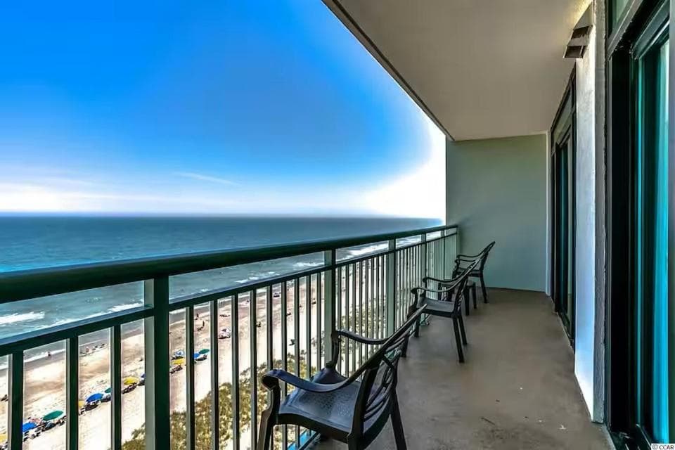 Luxury 2br 2 ba beachfront condo featured exterior or lobby in Myrtle Beach, SC — similar hotel