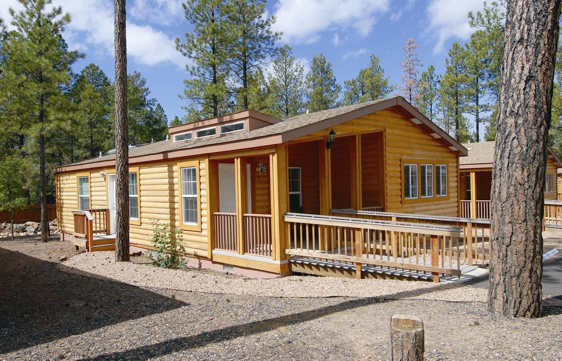PVC at The Roundhouse Resort property views in Pinetop-Lakeside, AZ — gallery photo 3