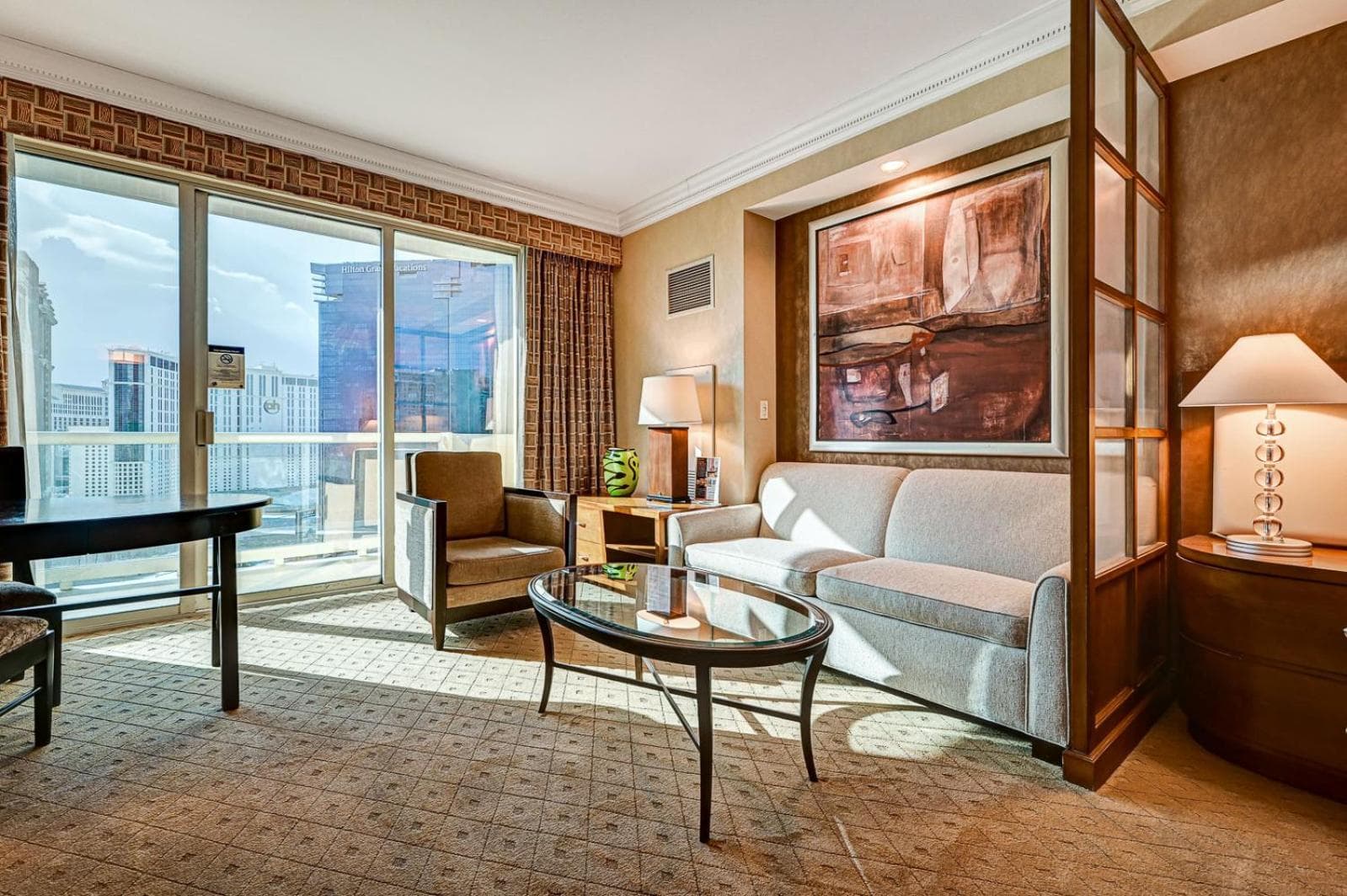 Sierra Studio at MGM Signature Tower 1 with Balcony Strip View 5 MIN WALK FROM F1 GRANDSTAND property views in Paradise, NV — gallery photo 3