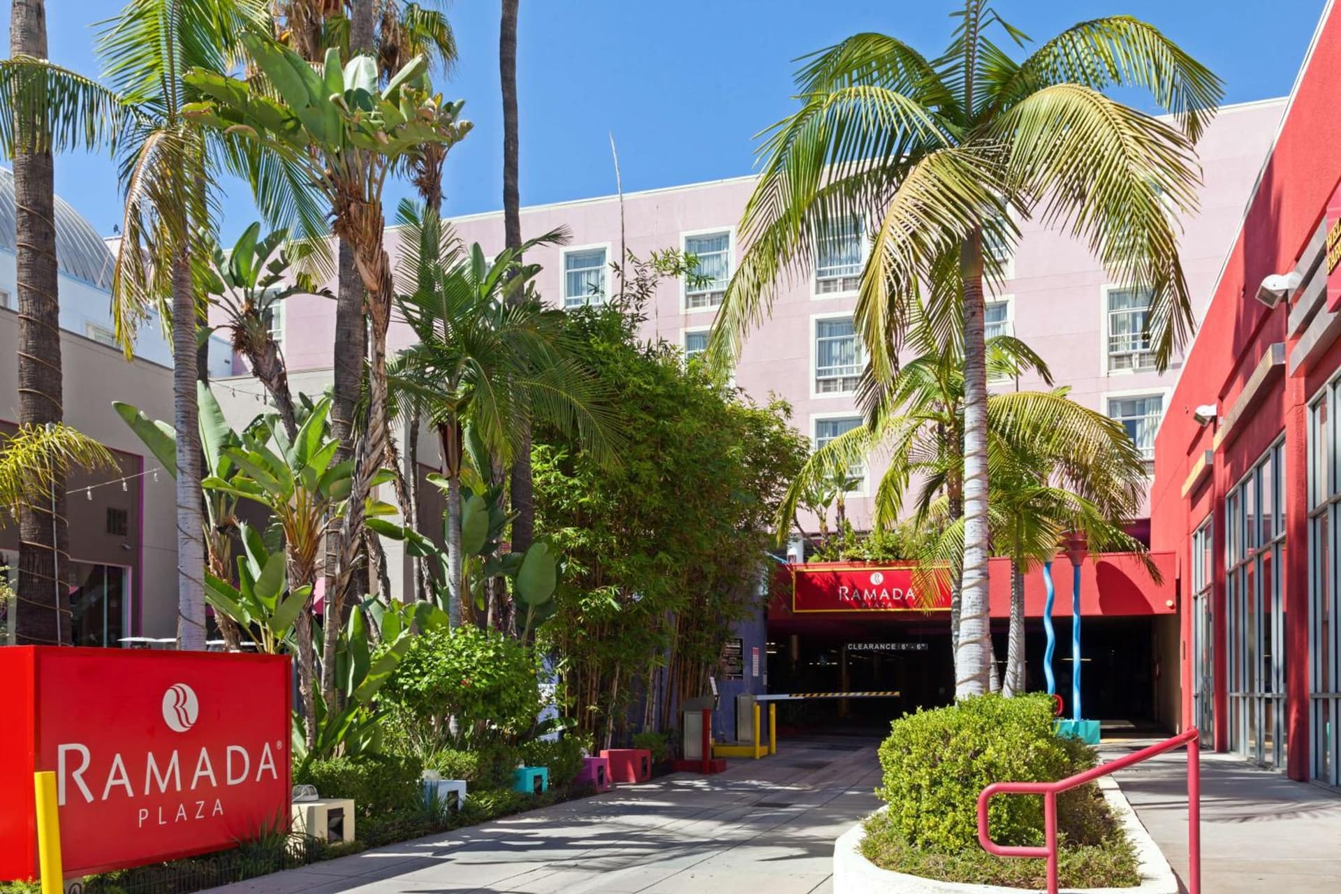 Ramada Plaza by Wyndham West Hollywood Hotel & Suites featured exterior or lobby in Los Angeles, CA — similar hotel