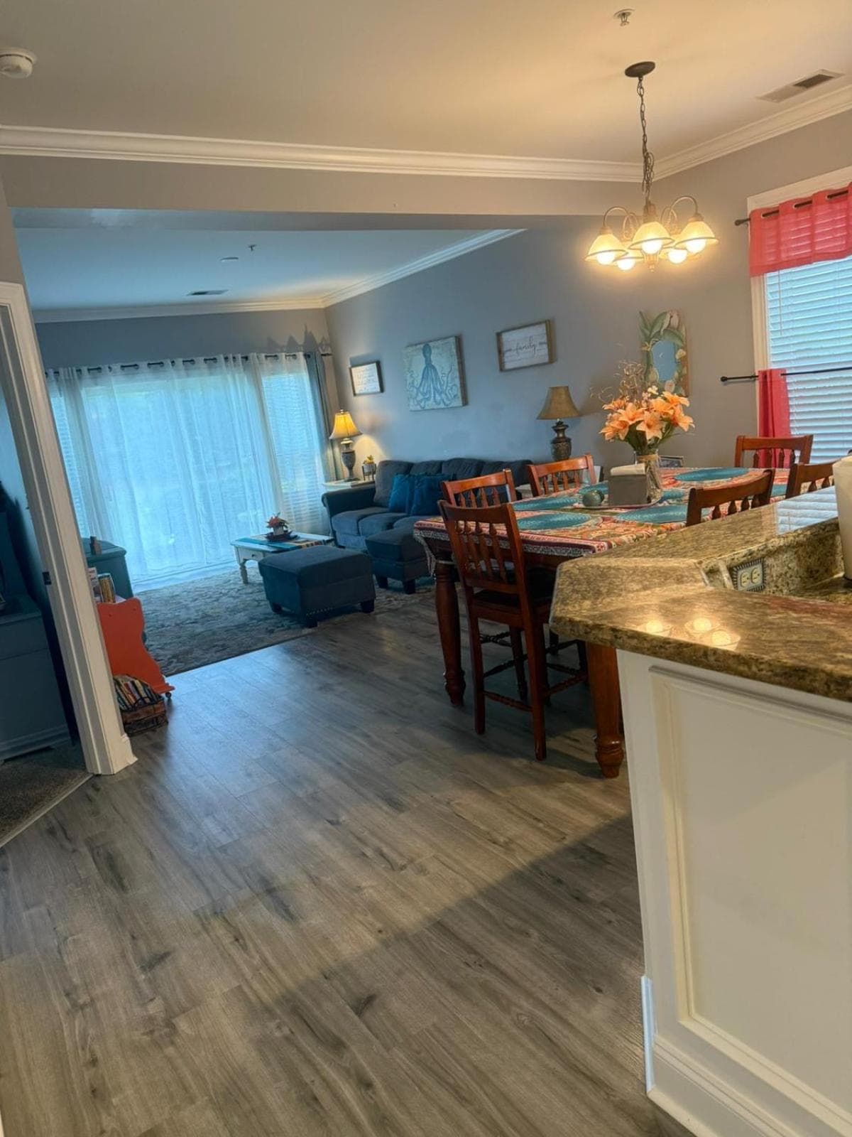 First Class Treatment Luxurious end unit Patio Pool Restaurant Bar on premises Steps away from Everything else! Spacious Condo Stocked with all You Need! property views in Fantasy Harbour — gallery photo 3