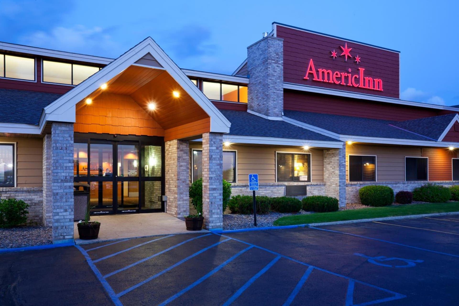 AmericInn by Wyndham Fergus Falls Conference Center featured exterior or lobby in Fergus Falls, MN — similar hotel