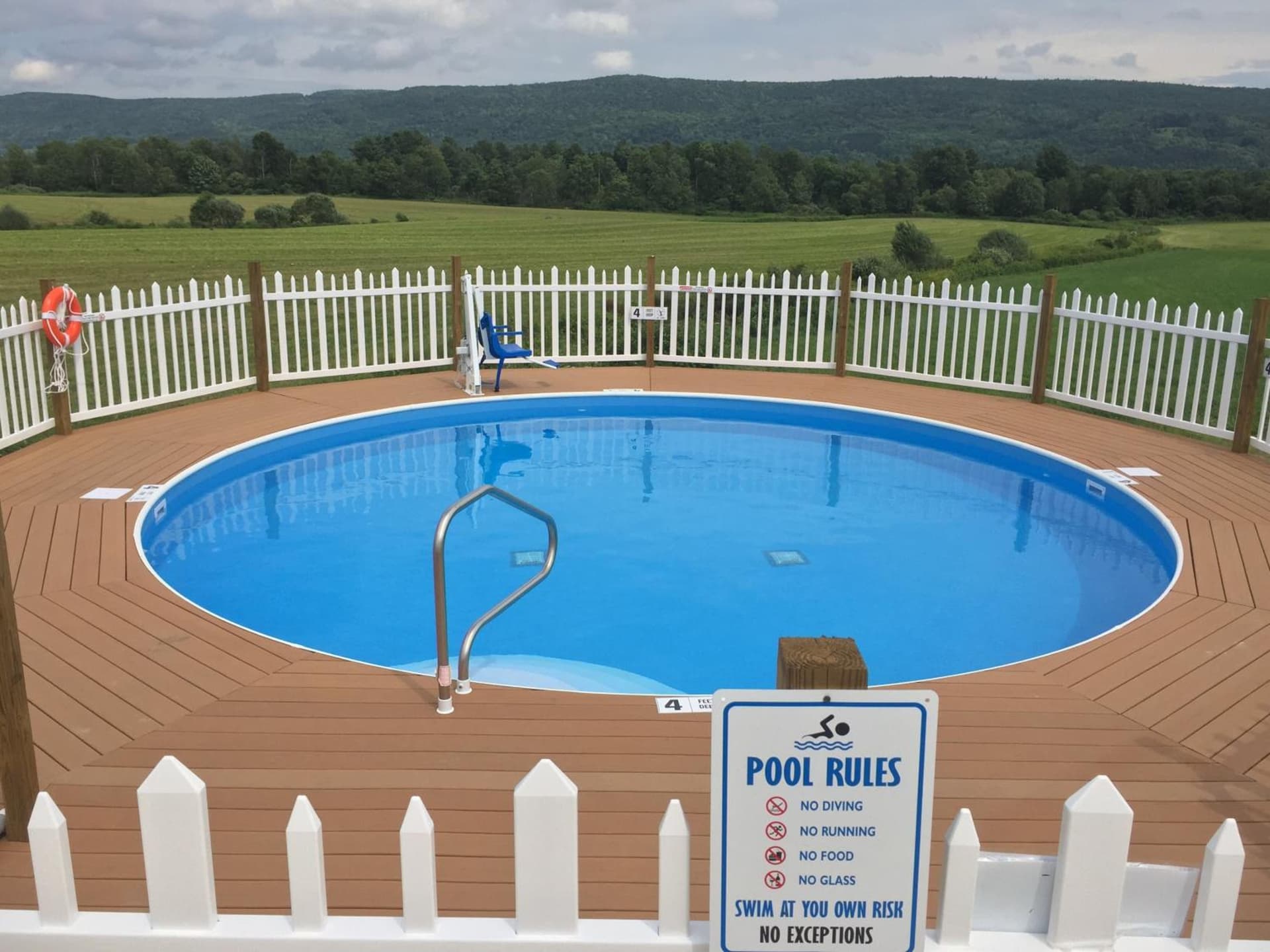 Apple Inn and Suites Cooperstown Area property views in Milford, NY — gallery photo 3