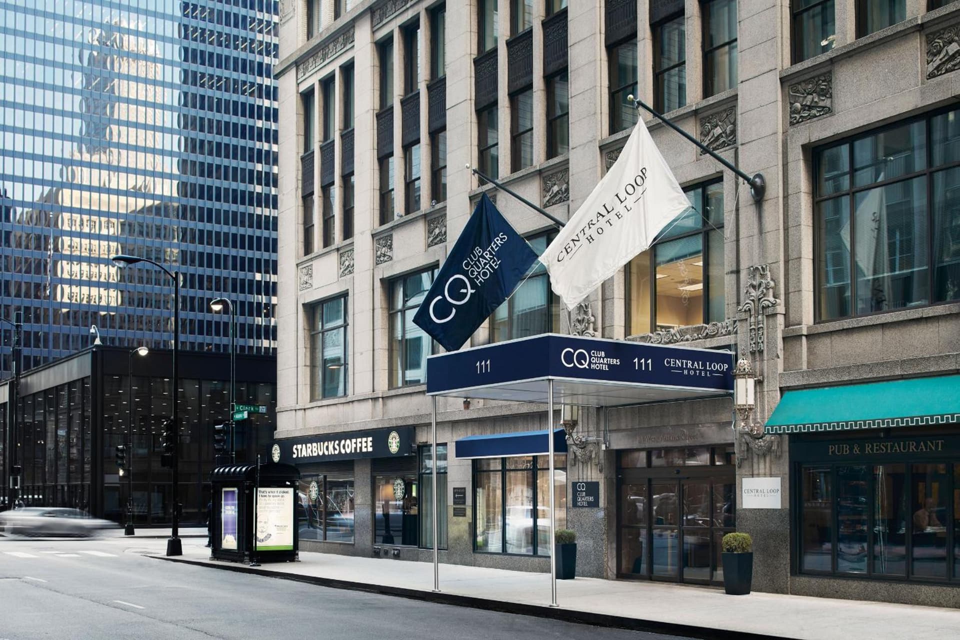 Central Loop Hotel exterior or lobby in Chicago, IL — main listing photo