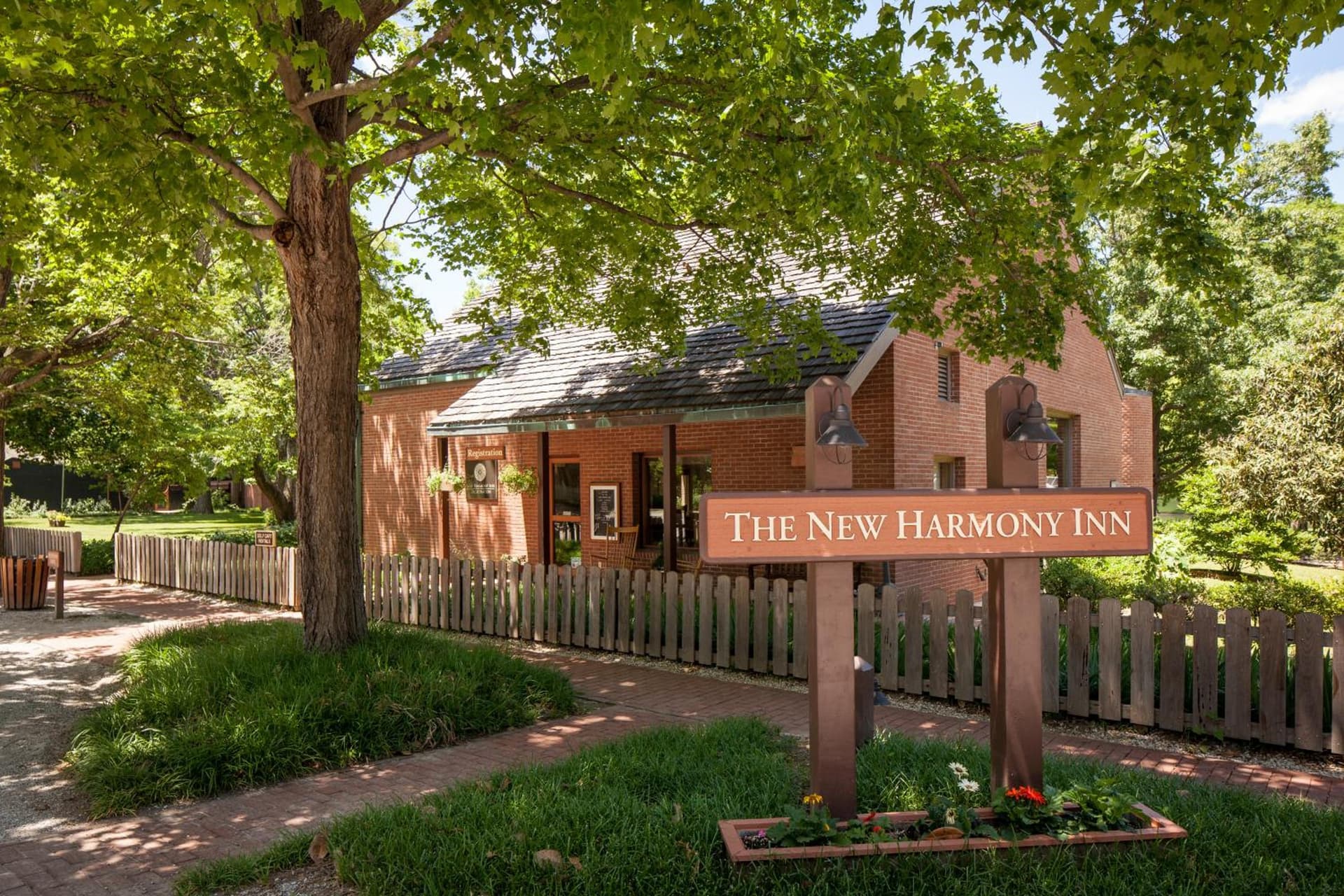New Harmony Inn Resort and Conference Center featured exterior or lobby in New Harmony, IN — similar hotel