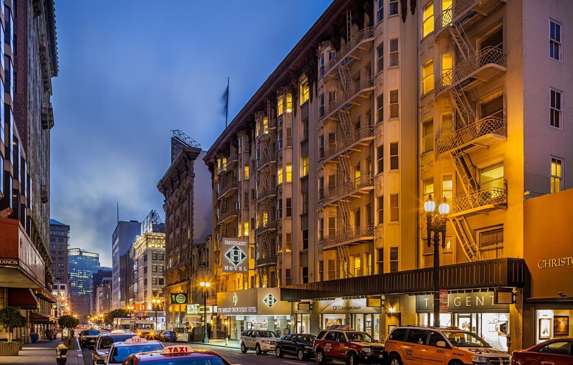 Handlery Union Square Hotel exterior or lobby in San Francisco, CA — main listing photo