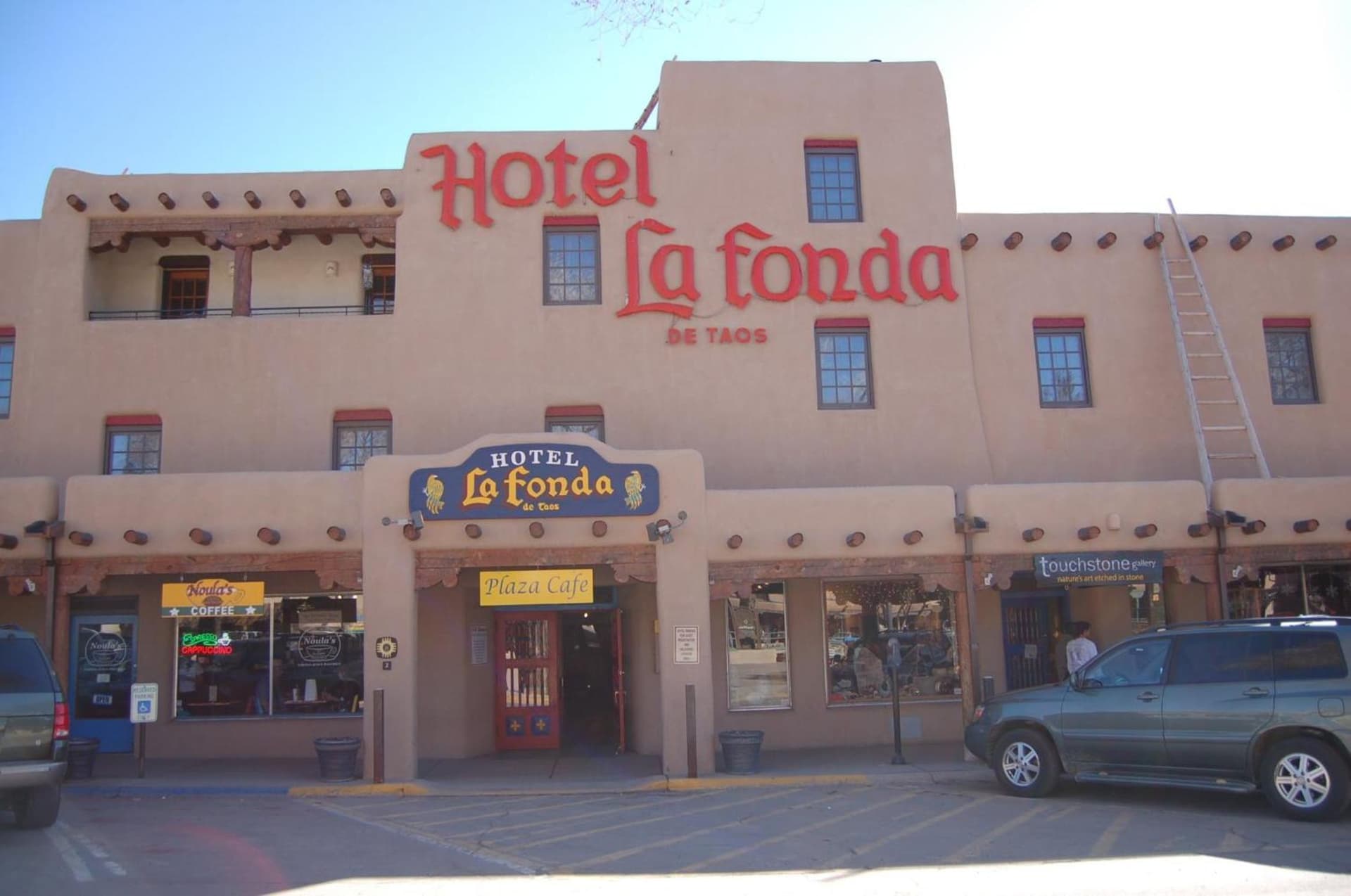 Hotel La Fonda de Taos property views in Taos, NM — gallery photo 3