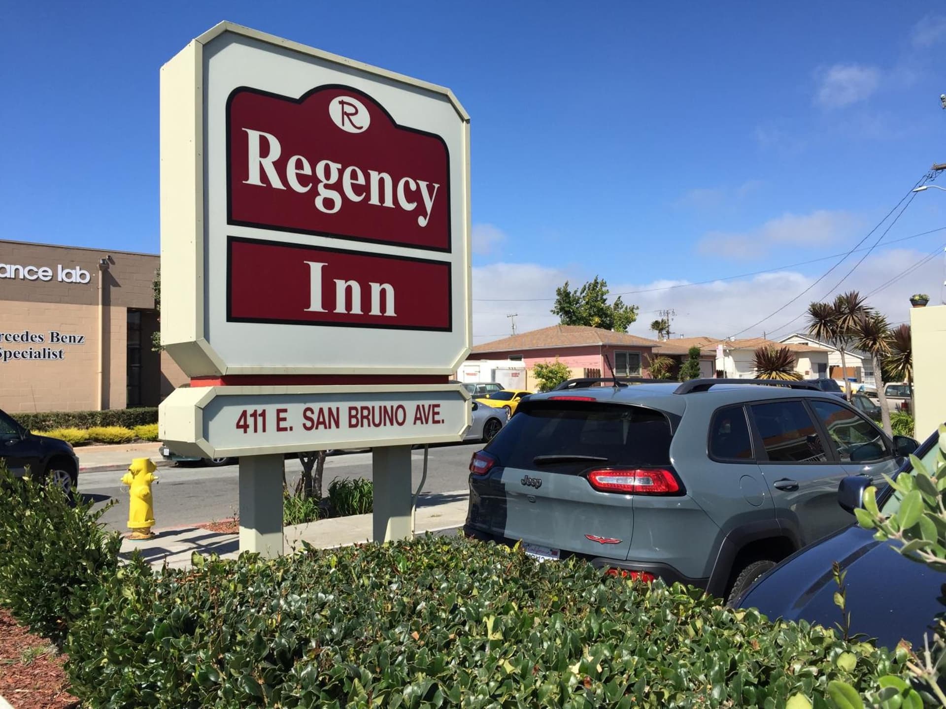 Regency Inn at San Francisco Airport property views in San Bruno, CA — gallery photo 3