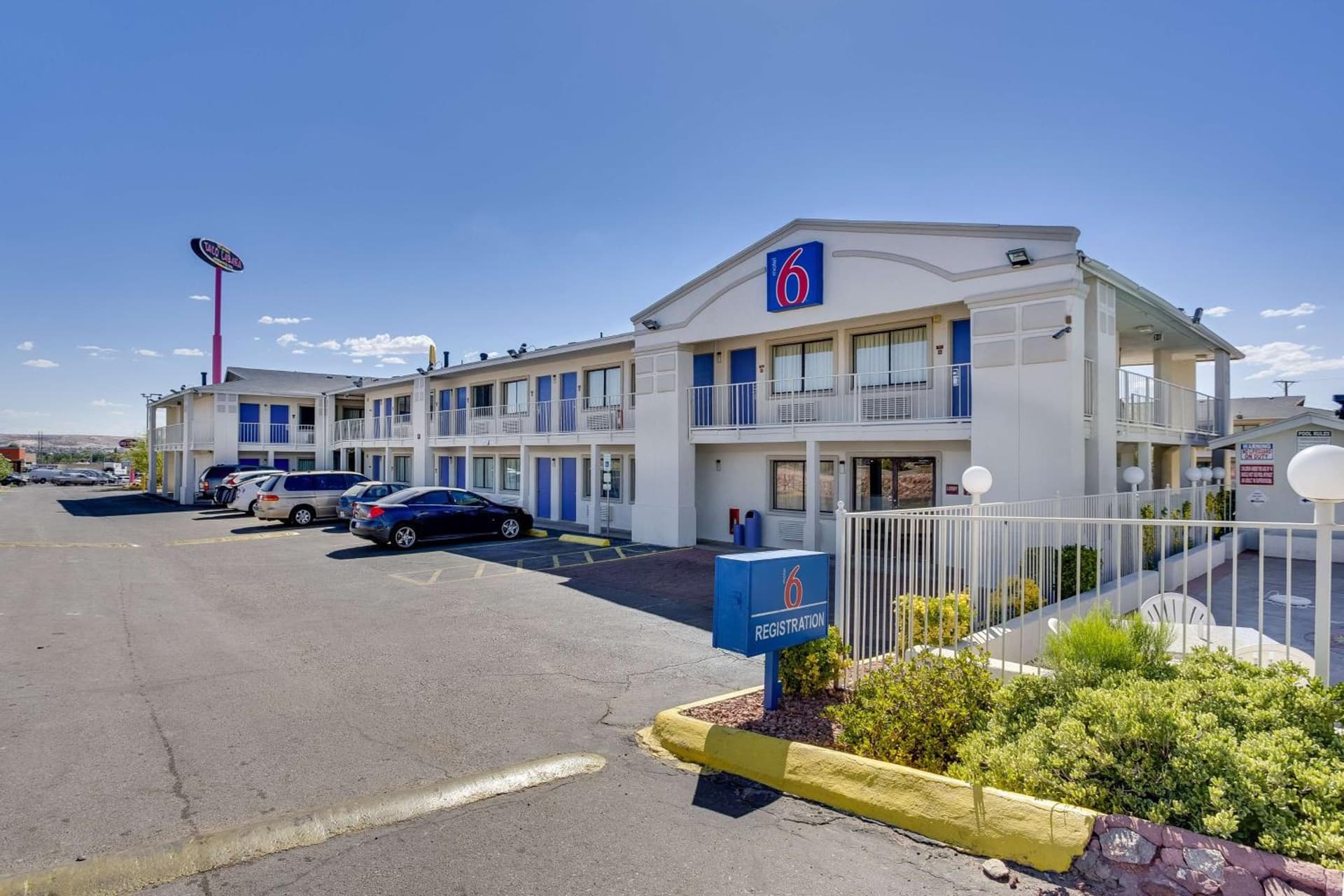 Motel 6-El Paso, TX - West exterior or lobby in El Paso, TX — main listing photo