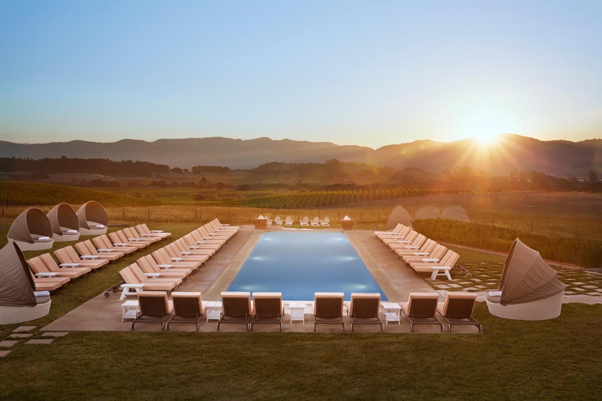 Carneros Resort and Spa property views in Napa, CA — gallery photo 3