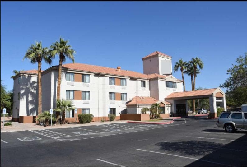 Sky Harbor Airport Inn featured exterior or lobby in Phoenix, AZ — similar hotel