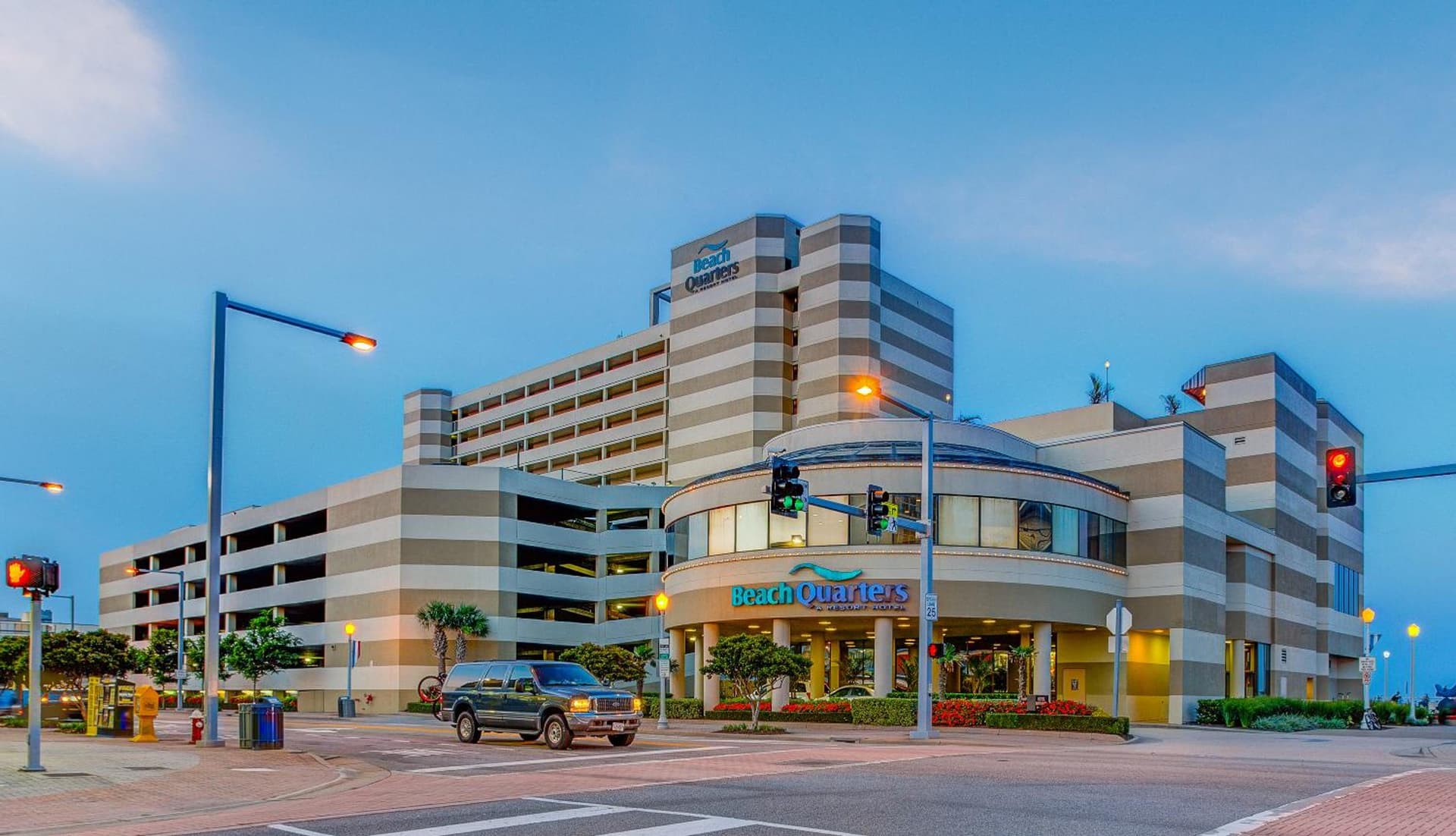 Beach Quarters Resort exterior or lobby in Virginia Beach, VA — main listing photo
