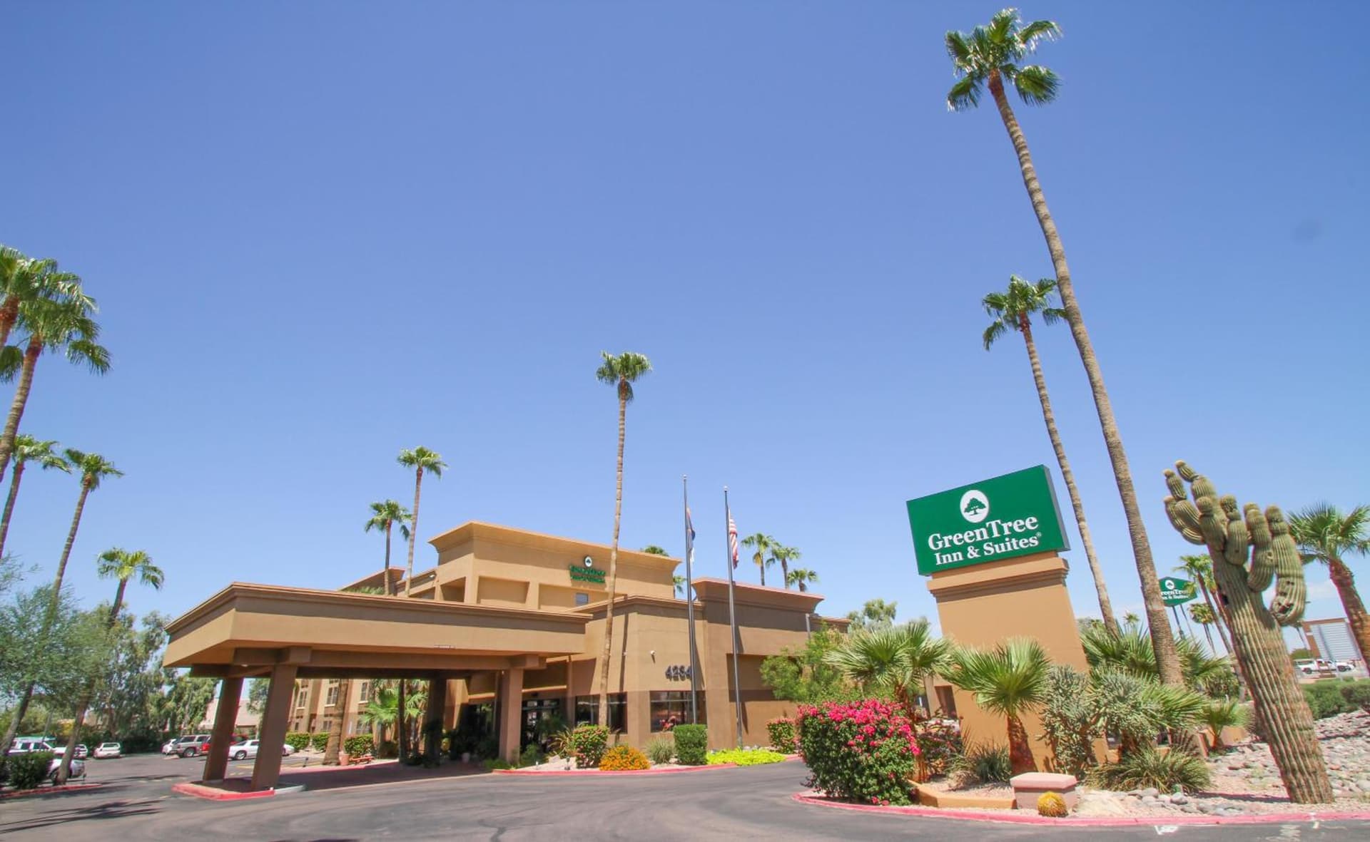GreenTree Inn & Suites Phoenix Sky Harbor featured exterior or lobby in Phoenix, AZ — similar hotel