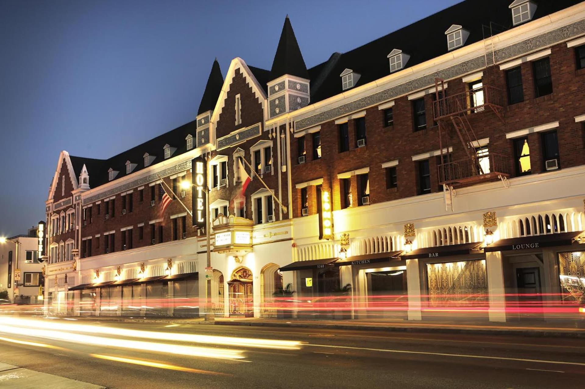 Hollywood Historic Hotel exterior or lobby in Los Angeles, CA — main listing photo