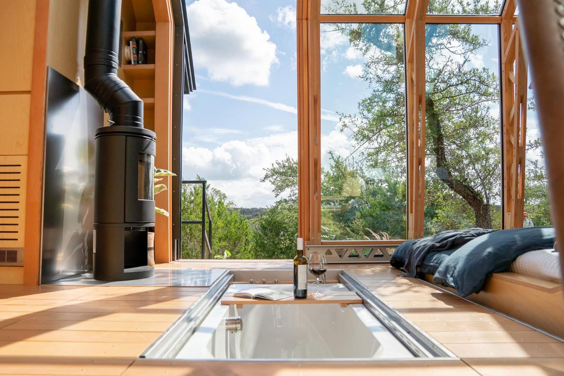 Lagom Retreat property views in Dripping Springs, TX — gallery photo 3