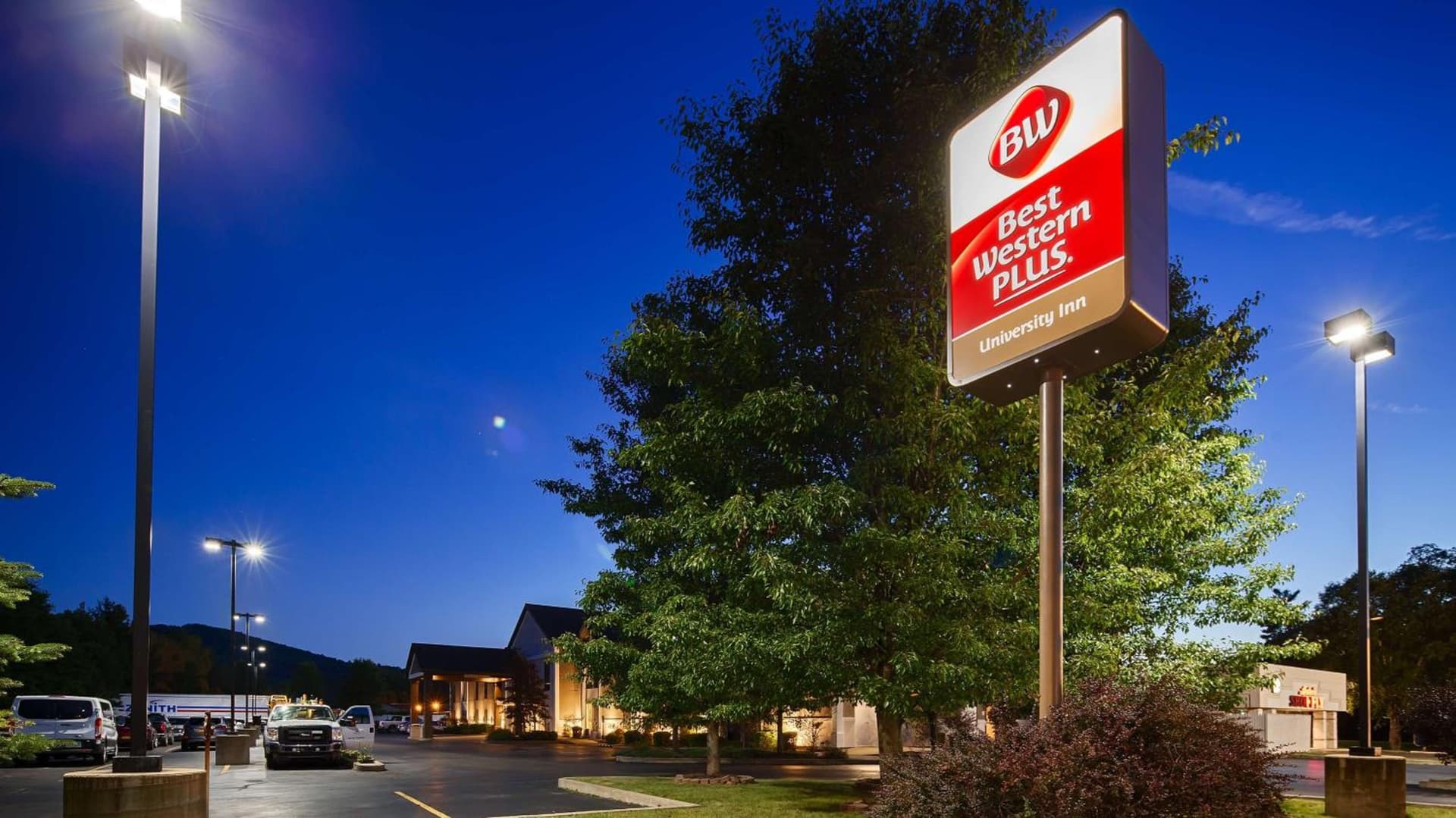 Best Western Plus University Inn featured exterior or lobby in Olean, NY — similar hotel