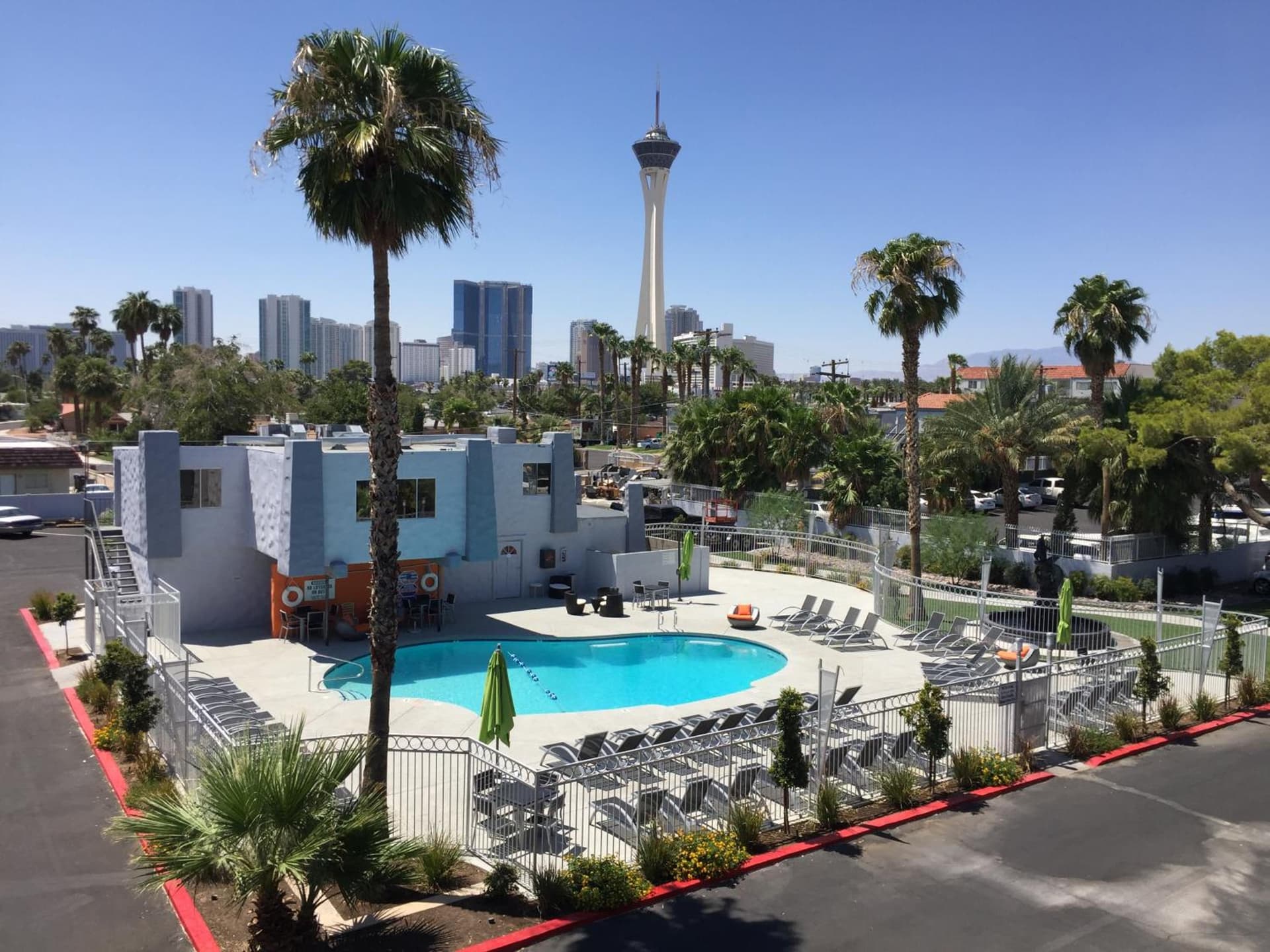 Thunderbird Boutique Hotel property views in Las Vegas, NV — gallery photo 3