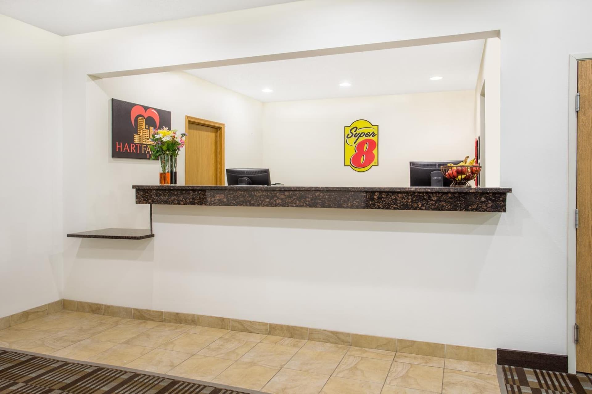Super 8 by Wyndham Cedar Falls interior in Cedar Falls, IA — gallery photo 2