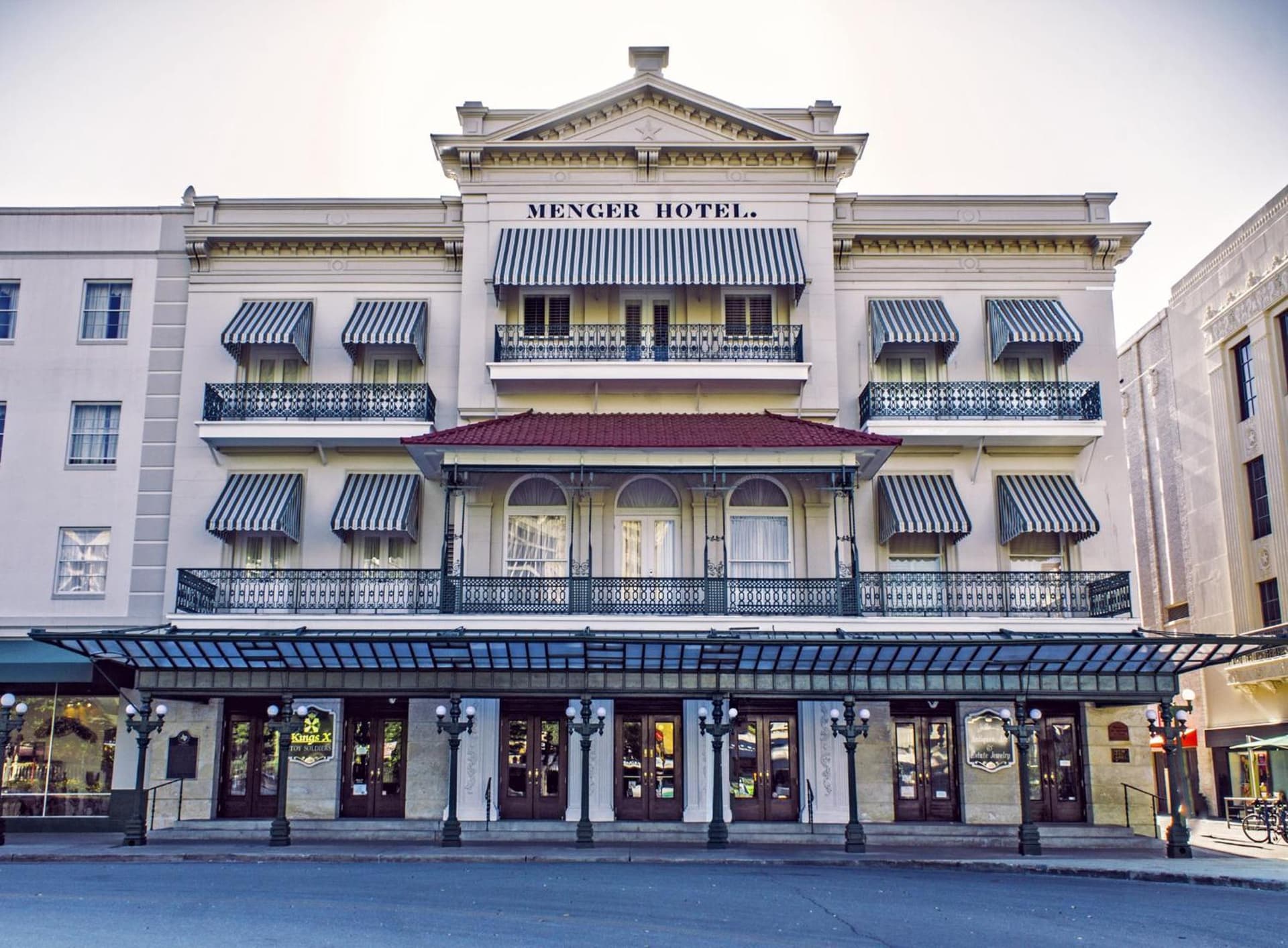 Menger Hotel exterior or lobby in San Antonio, TX — main listing photo